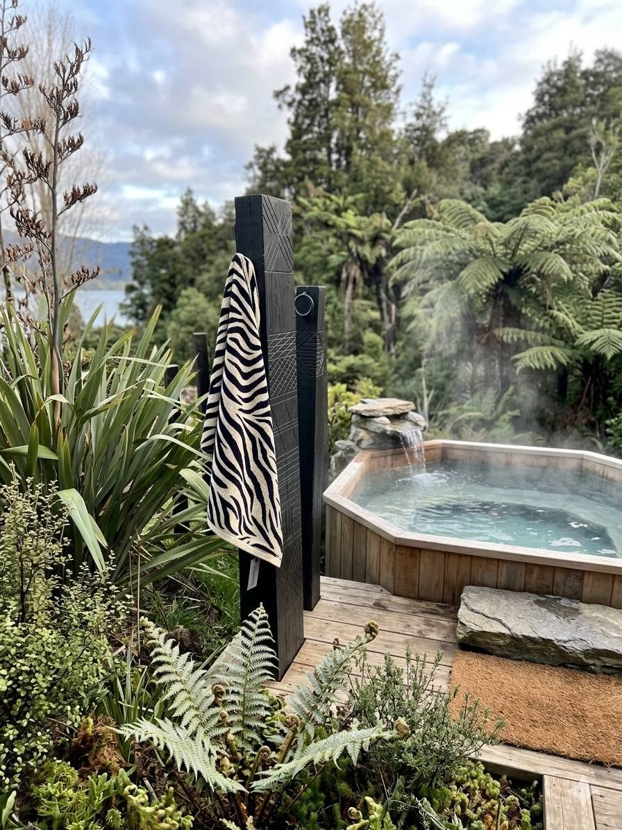 Pool Spa or outdoor  bath or shower posts